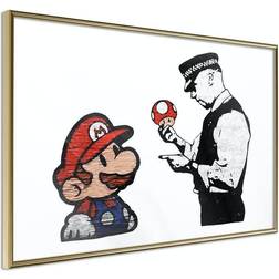 Arkiio Affisch Banksy: Mushroom Picker [Poster] 90x60 Poster